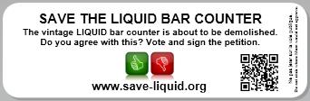 Save the Liquid Bar
